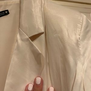Zara white Jacket